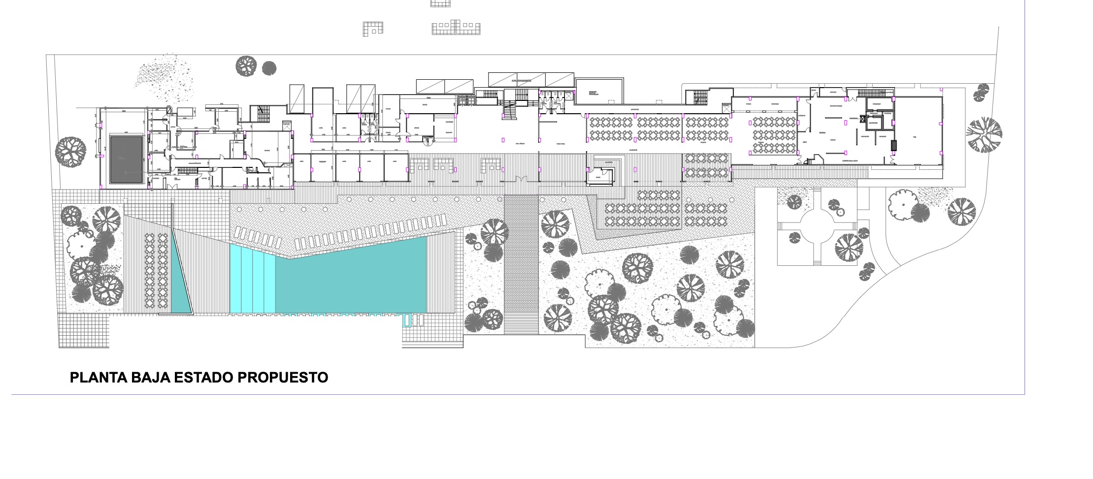 galeria Anteproyecto reforma interior Hotel Rey Carlos Playa del Inglés 2016